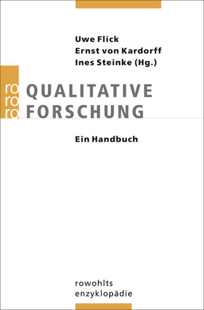 Bild zu Qualitative Forschung von Flick, Uwe (Hrsg.) 