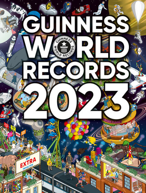 Bild zu Guinness World Records 2023: Deutschsprachige Ausgabe - Gebundene Ausgabe - 15. September 2022 von Guinness World Records Ltd. (Hrsg.)