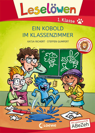 Bild zu Leselöwen 1. Klasse - Ein Kobold im Klassenzimmer (Großbuchstabenausgabe) von Richert, Katja 