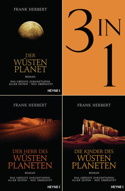 Bild zu Der Wüstenplanet Band 1-3: Der Wüstenplanet / Der Herr des Wüstenplaneten / Die Kinder des Wüstenplaneten (3in1-Bundle) (eBook) von Herbert, Frank 