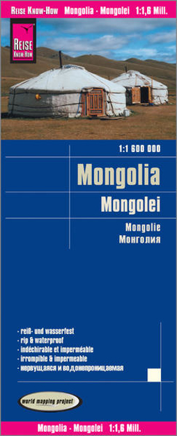 Bild zu Reise Know-How Landkarte Mongolei (1:1.600.000). 1:1'600'000 von Peter Rump, Reise Know-How Verlag