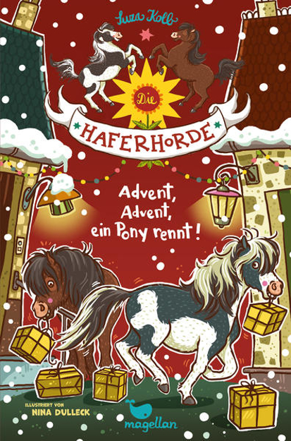 Bild von Die Haferhorde - Advent, Advent, ein Pony rennt! von Kolb, Suza 
