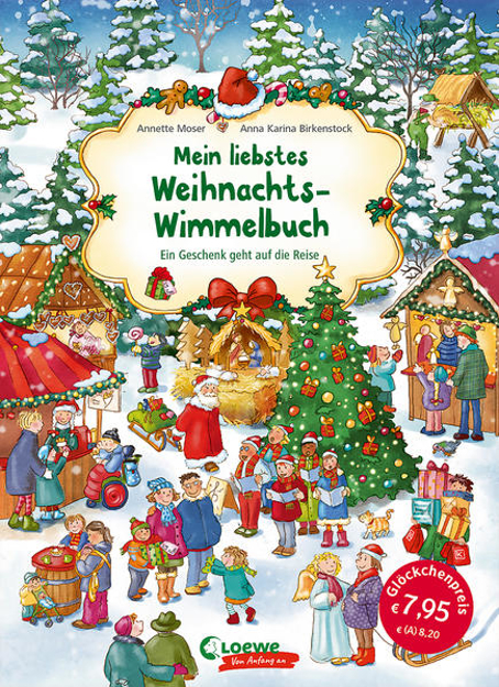 Bild von Mein liebstes Weihnachts-Wimmelbuch von Moser, Annette 