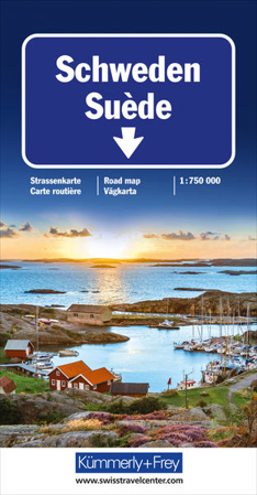 Bild zu Schweden Strassenkarte 1:750 000. 1:750'000 von Hallwag Kümmerly+Frey AG (Hrsg.)