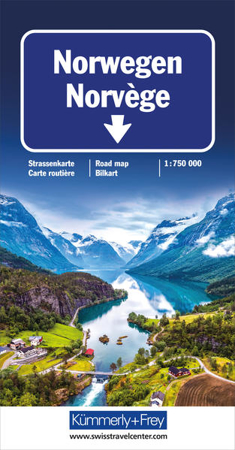 Bild zu Norwegen Strassenkarte 1:750 000. 1:750'000 von Hallwag Kümmerly+Frey AG (Hrsg.)