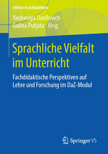 Bild zu Sprachliche Vielfalt im Unterricht von Putjata, Galina (Hrsg.) 