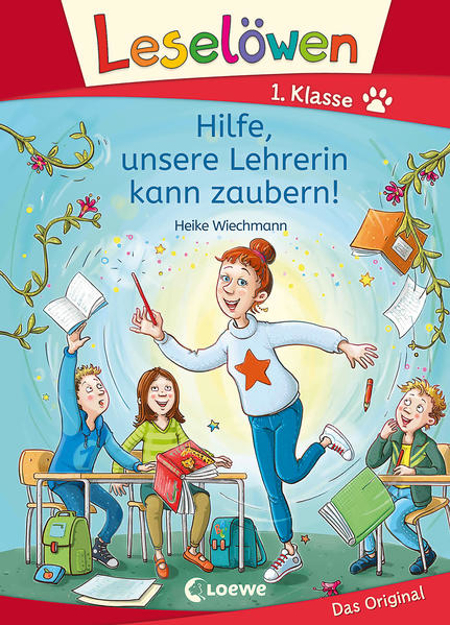 Bild von Leselöwen 1. Klasse - Hilfe, unsere Lehrerin kann zaubern! von Wiechmann, Heike 