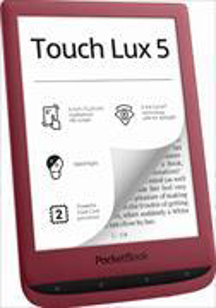 Bild zu Pocketbook Touch Lux 5 rubinrot