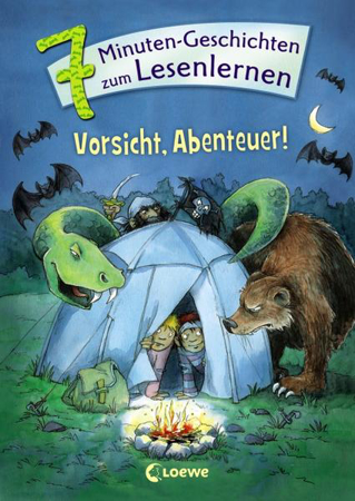 Bild zu Leselöwen - Das Original - 7-Minuten-Geschichten zum Lesenlernen - Vorsicht, Abenteuer! von Loewe Erstlesebücher (Hrsg.)