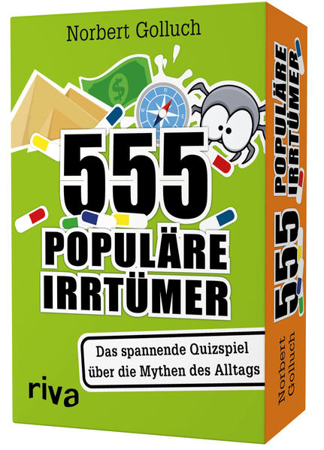 Bild zu 555 populäre Irrtümer - Das spannende Quizspiel rund um die Mythen des Alltags von Golluch, Norbert