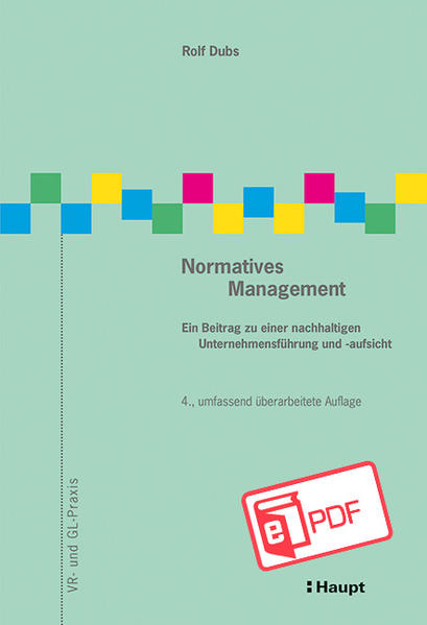 Bild von Normatives Management (eBook) von Dubs, Rolf