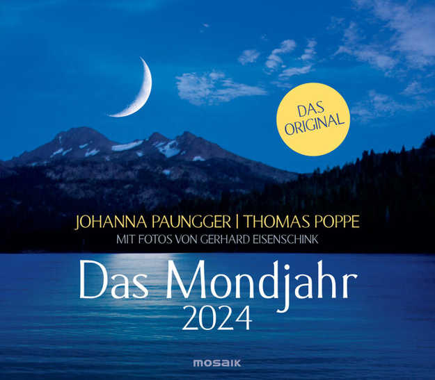 Bild zu Das Mondjahr 2024 - Wandkalender von Paungger, Johanna 