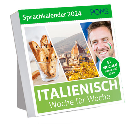Bild zu PONS Sprachkalender 2024 Italienisch