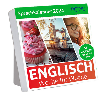 Bild zu PONS Sprachkalender 2024 Englisch