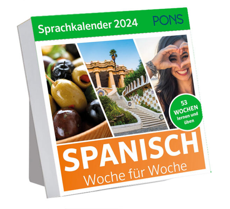 Bild zu PONS Sprachkalender 2024 Spanisch