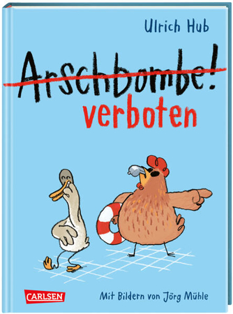 Bild zu Arschbombe verboten von Hub, Ulrich 