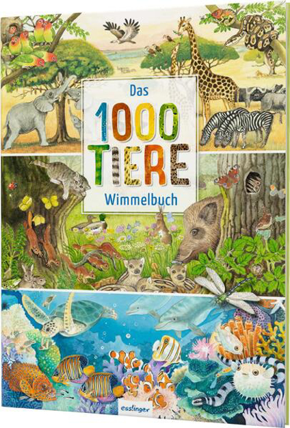 Bild zu Das 1000 Tiere-Wimmelbuch von Henkel, Christine (Illustr.)