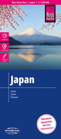 Bild zu Reise Know-How Landkarte Japan (1:1.200.000). 1:1'200'000