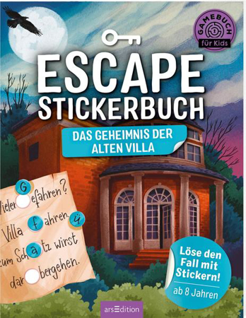 Bild zu Escape-Stickerbuch - Das Geheimnis der alten Villa von Kiefer, Philip 