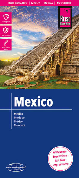 Bild zu Reise Know-How Landkarte Mexiko / Mexico (1:2.250.000). 1:2'250'000 von Peter Rump, Reise Know-How Verlag