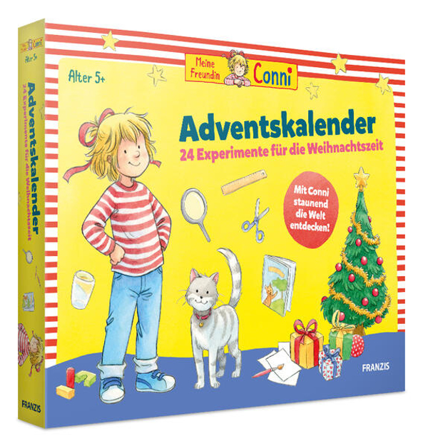 Bild zu Conni Adventskalender, 24 Experimente für die Weihnachtszeit, für Kinder ab 5 Jahren von FRANZIS (Hrsg.)