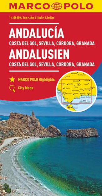 Bild zu MARCO POLO Regionalkarte Andalusien, Costa del Sol 1:200.000. 1:200'000