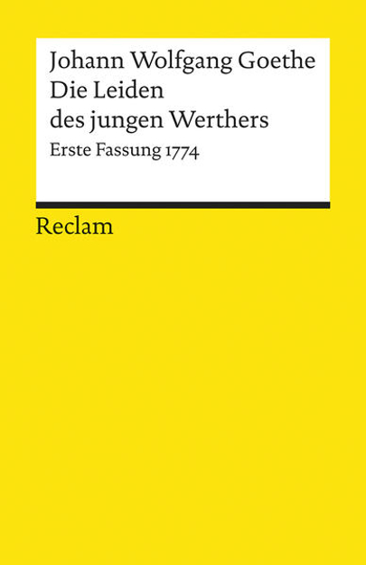 Bild zu Die Leiden des jungen Werthers von Goethe, Johann Wolfgang