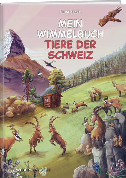 Bild zu Mein Wimmelbuch Tiere der Schweiz von Geser, Celine
