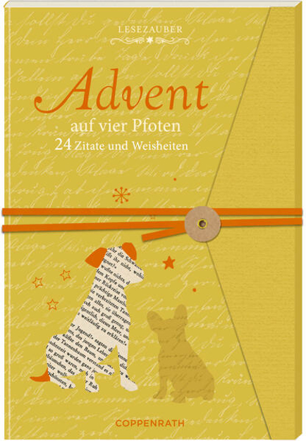 Bild zu Briefbuch Advent auf vier Pfoten - 24 Zitate und Weisheiten von Kölsch, Christina (Illustr.)