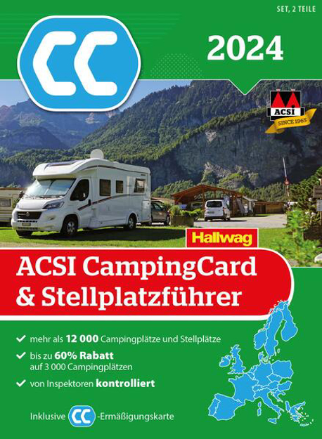 Bild zu ACSI CampingCard & Stellplatzführer Europa 2024 von ACSI (Hrsg.) 