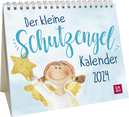 Bild zu Mini-Kalender 2024: Der kleine Schutzengelkalender von Groh Verlag (Hrsg.)