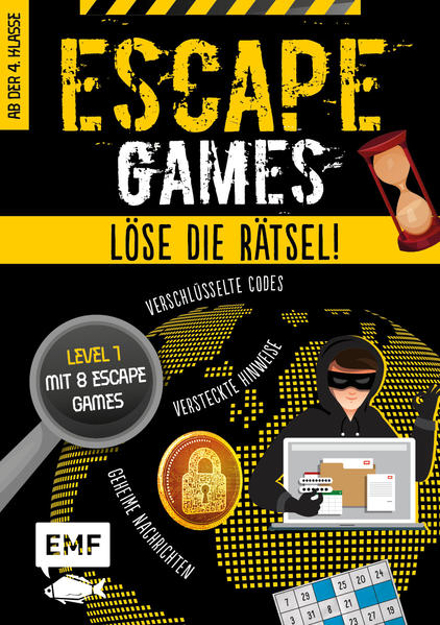 Bild zu Escape Games Level 1 (gelb) - Löse die Rätsel! - 8 Escape Games ab der 4. Klasse von Monhard, Mallory 