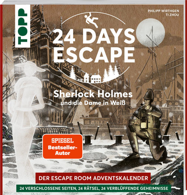 Bild zu 24 DAYS ESCAPE - Der Escape Room Adventskalender: Sherlock Holmes und die Dame in Weiß von Wirthgen, Philipp 