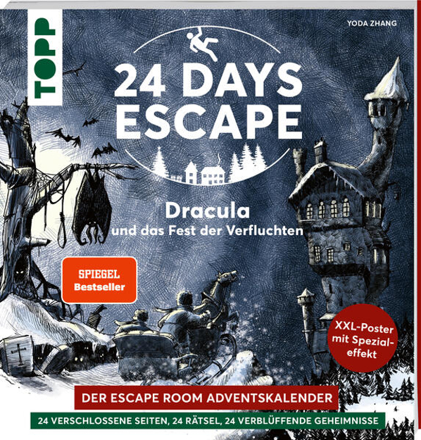 Bild zu 24 DAYS ESCAPE - Der Escape Room Adventskalender: Dracula und das Fest der Verfluchten. SPIEGEL Bestseller von Zhang, Yoda 