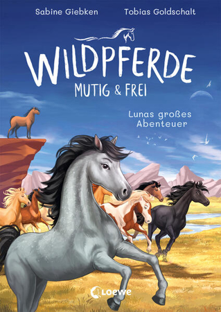 Bild zu Wildpferde - mutig und frei (Band 1) - Lunas großes Abenteuer von Giebken, Sabine 