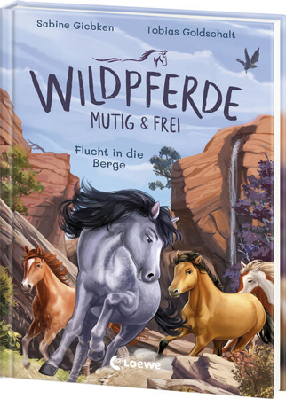 Bild zu Wildpferde - mutig und frei (Band 3) - Flucht in die Berge von Giebken, Sabine 