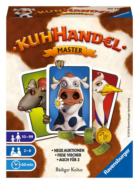 Bild zu Ravensburger 20752 - Kuhhandel Master, Auktionsspiel für 2-6 Spieler, Kartenspiel mit Kühen ab 10 Jahren, Master Version, neue Spielideen von Koltze, Rüdiger