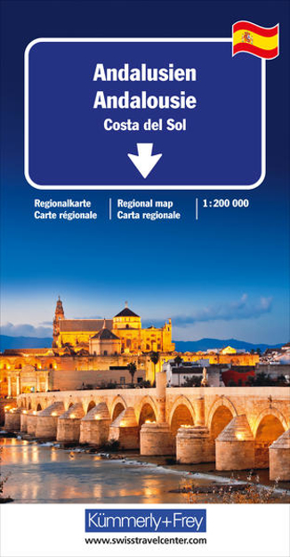 Bild zu Andalusien, Costa del Sol Regionalkarte 1:200 000. 1:200'000 von Hallwag Kümmerly+Frey AG (Hrsg.)