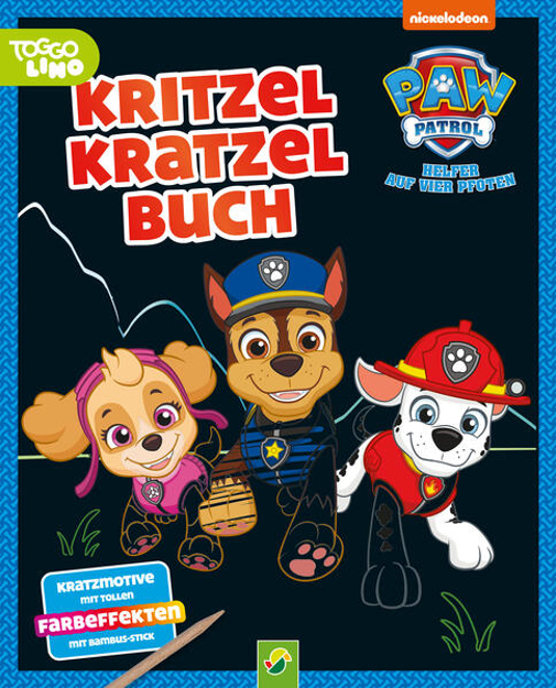 Bild zu PAW Patrol Kritzel-Kratzel-Buch für Kinder ab 4 Jahren von Schwager & Steinlein Verlag