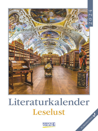 Bild zu Literaturkalender Leselust 2024 von Korsch, Verlag (Hrsg.)