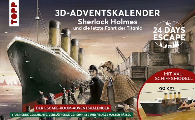 Bild zu 24 DAYS ESCAPE 3D-Adventskalender - Sherlock Holmes und die letzte Fahrt der Titanic von Müller, Markus 