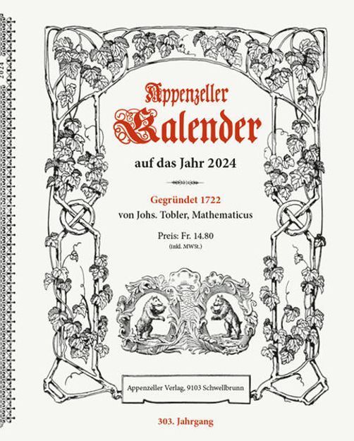 Bild zu Appenzeller Kalender 2024 von König, Christine (Hrsg.)