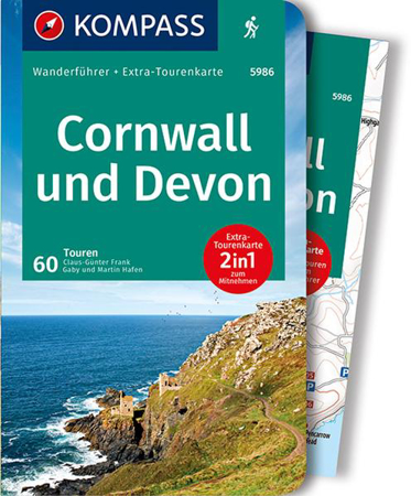 Bild zu KOMPASS Wanderführer Cornwall und Devon, 60 Touren mit Extra-Tourenkarte von Frank, Dr. Claus-Günther 