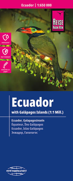 Bild zu Reise Know-How Landkarte Ecuador, Galápagos (1:650.000 / 1.000.000). 1:650'000