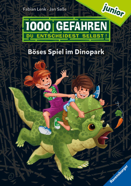 Bild zu 1000 Gefahren junior - Böses Spiel im Dinopark (Erstlesebuch mit "Entscheide selbst"-Prinzip für Kinder ab 7 Jahren) von Lenk, Fabian 