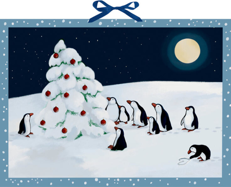 Bild zu Wandkalender - Pinguin-Weihnacht von Dölling, Beate 