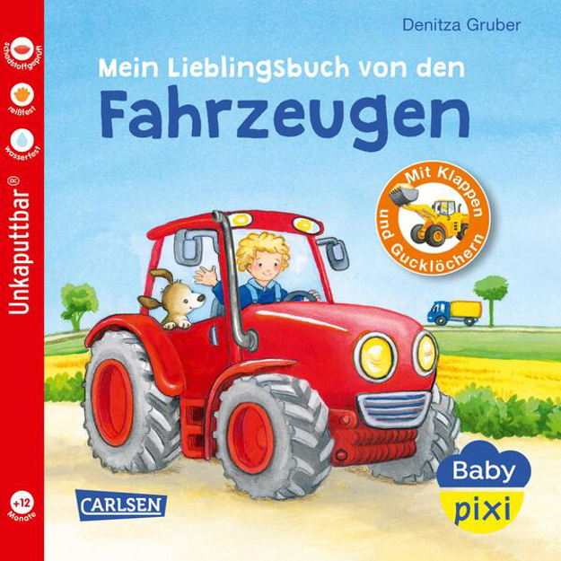 Bild zu Baby Pixi (unkaputtbar) 68: Mein Lieblingsbuch von den Fahrzeugen von Gruber, Denitza (Illustr.)