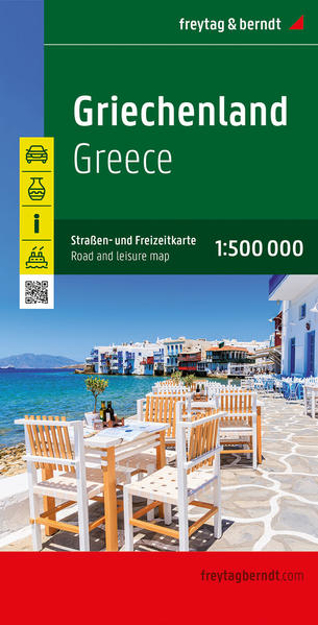 Bild zu Griechenland, Autokarte 1:500.000. 1:500'000 von Freytag-Berndt und Artaria KG (Hrsg.)