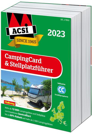 Bild zu ACSI CampingCard & Stellplatzführer 2023 von ACSI 