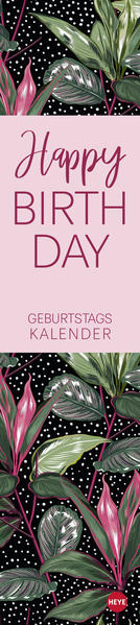 Bild zu Tropical Leaves Geburtstagskalender long Kalender von Heye (Hrsg.)